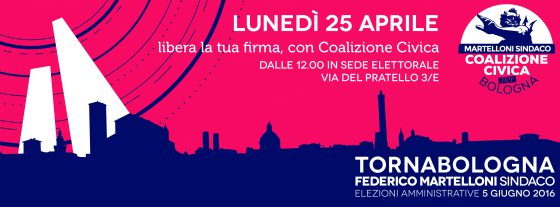 Libera La Tua Firma Con Coalizione Civica Coalizione Civica Per Bologna